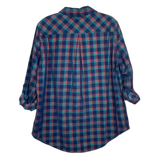 Stitch Fix l Market & Spruce Plaid Corduroy Button Down, Large - Picture 8 of 8